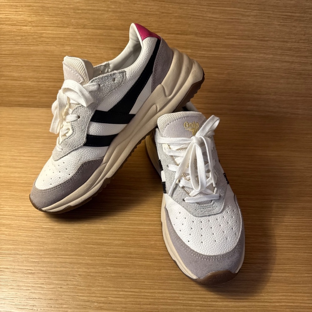 Women’s GOLA Saturn Quadrant Sneaker Size 8 Evereve Off white Feathergrey